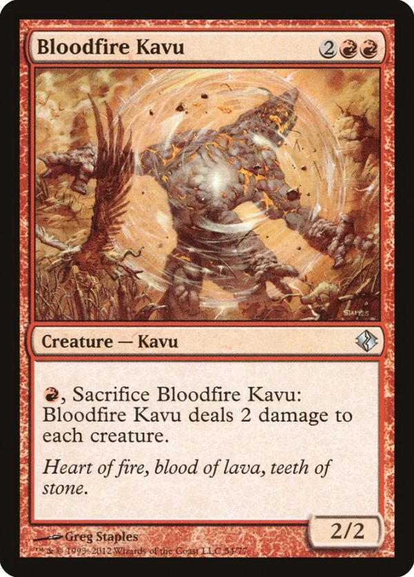 Bloodfire Kavu [Duel Decks: Venser vs. Koth] For Discount