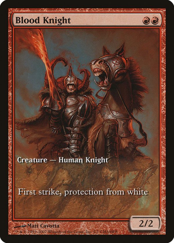 Blood Knight [Champs and States] Hot on Sale