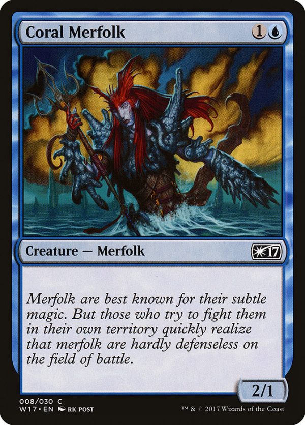 Coral Merfolk [Welcome Deck 2017] For Discount