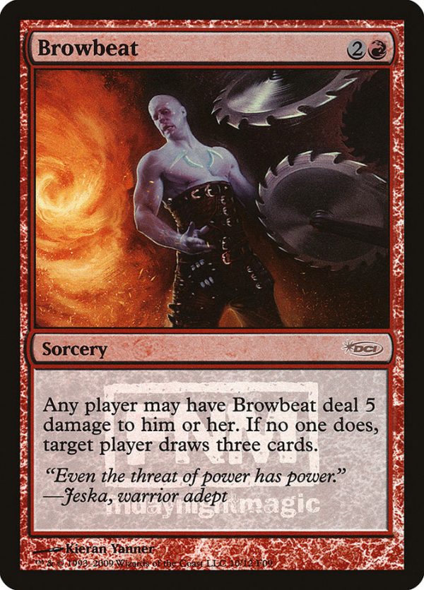 Browbeat [Friday Night Magic 2009] For Discount