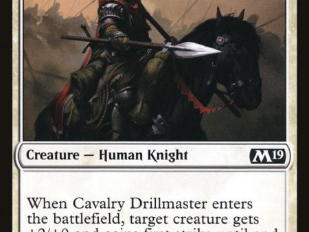 Cavalry Drillmaster [Core Set 2019] Cheap