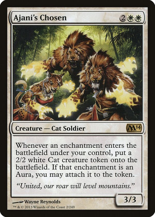 Ajani s Chosen [Magic 2014] on Sale