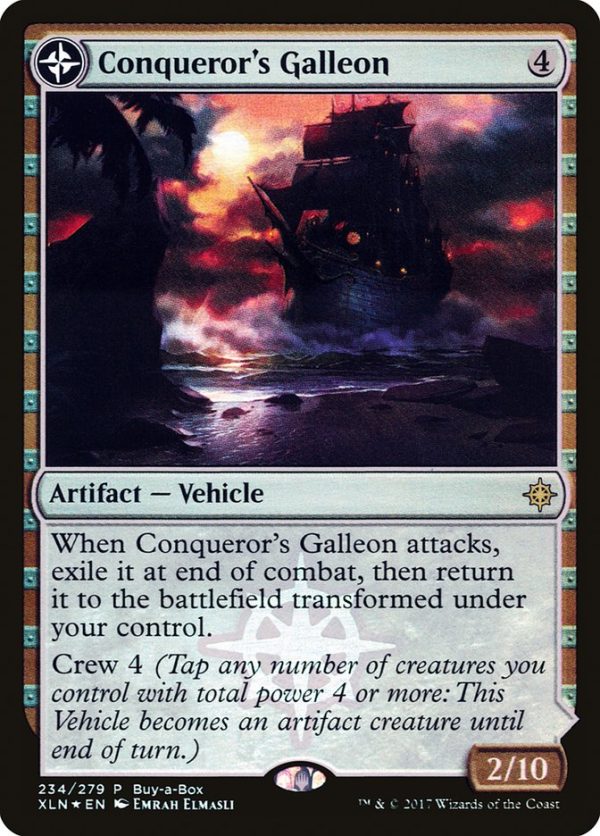 Conqueror s Galleon    Conqueror s Foothold (Buy-A-Box) [Ixalan Treasure Chest] For Discount