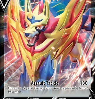 Zamazenta V (139 202) (Jumbo Card) [Sword & Shield: Base Set] For Cheap