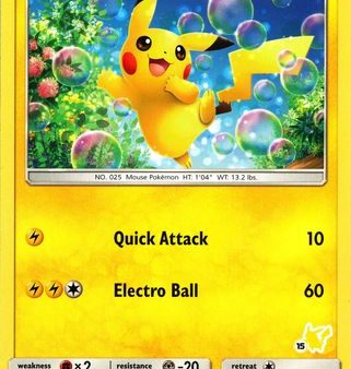 Pikachu (19 68) (Pikachu Stamp #15) [Battle Academy 2020] Cheap