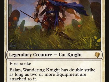 Balan, Wandering Knight [Commander 2017] Discount