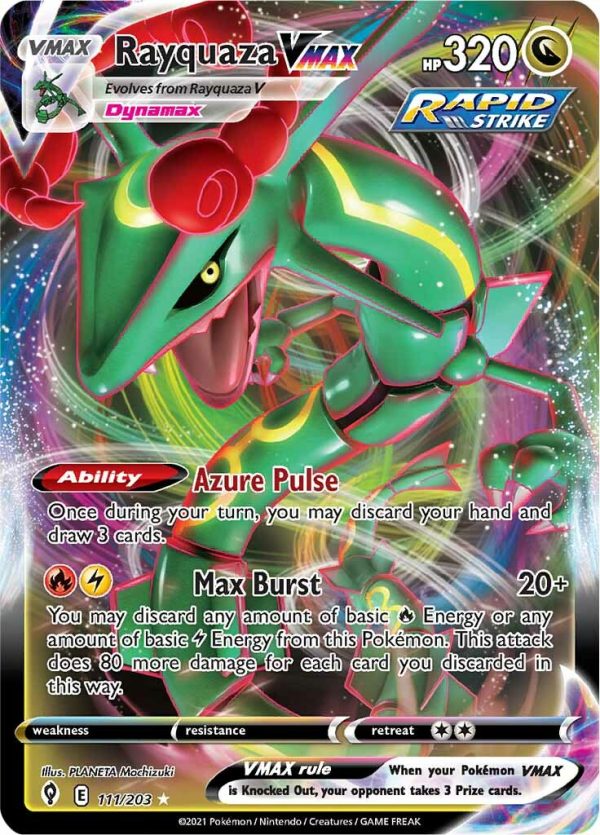 Rayquaza VMAX (111 203) [Sword & Shield: Evolving Skies] Sale