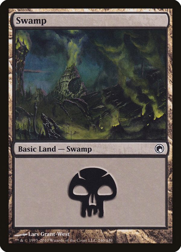 Swamp (240) [Scars of Mirrodin] For Cheap