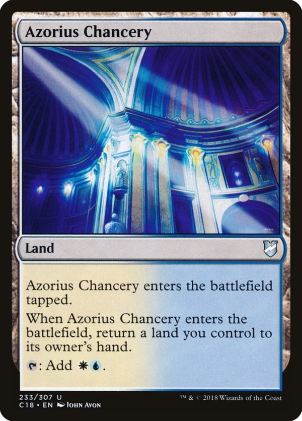 Azorius Chancery [Commander 2018] Supply