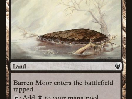 Barren Moor [Duel Decks: Izzet vs. Golgari] Hot on Sale