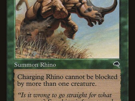 Charging Rhino [Tempest] Online Sale