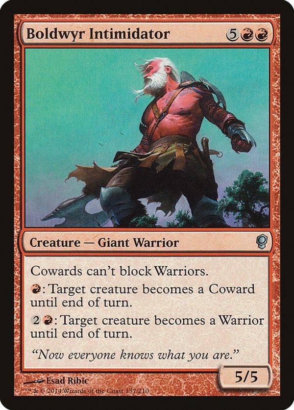 Boldwyr Intimidator [Conspiracy] Cheap