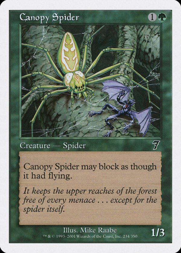 Canopy Spider [Seventh Edition] Online