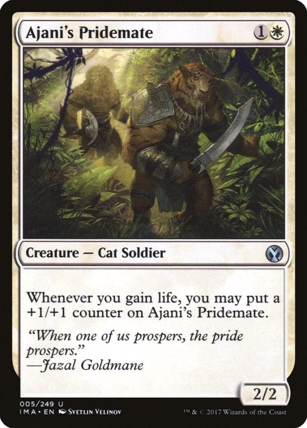 Ajani s Pridemate [Iconic Masters] on Sale