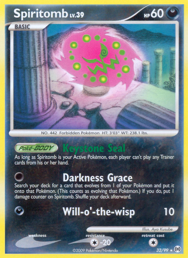 Spiritomb (32 99) [Platinum: Arceus] Hot on Sale