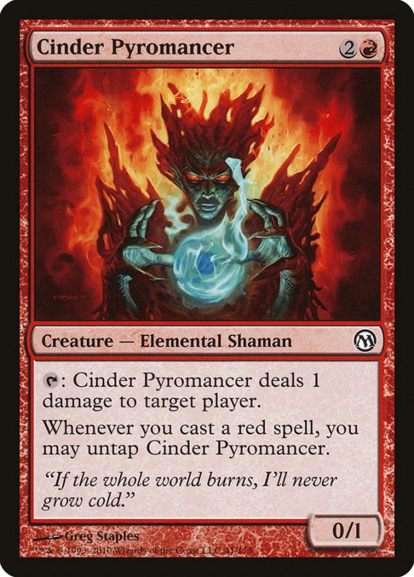 Cinder Pyromancer [Duels of the Planeswalkers] Online Hot Sale