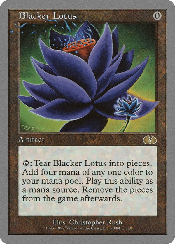 Blacker Lotus [Unglued] on Sale