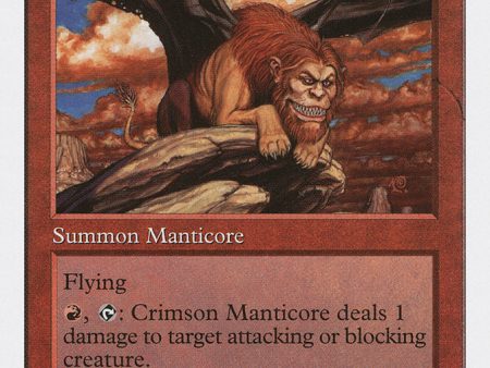 Crimson Manticore [Fifth Edition] Supply