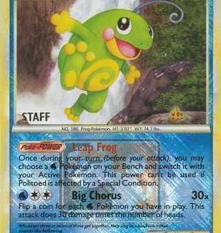 Politoed (7 95) (League Promo Staff) [HeartGold & SoulSilver: Unleashed] on Sale