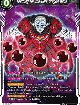 Yearning for the Dark Dragon Balls (Common) [BT13-149] on Sale