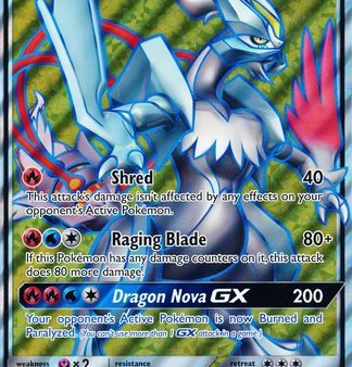 White Kyurem GX (SM141) (Jumbo Card) [Sun & Moon: Black Star Promos] Sale