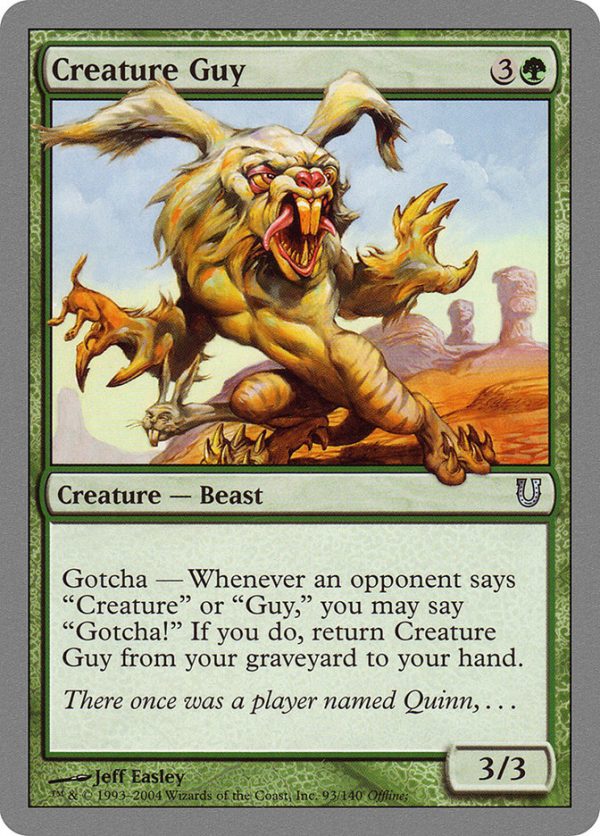 Creature Guy [Unhinged] For Discount