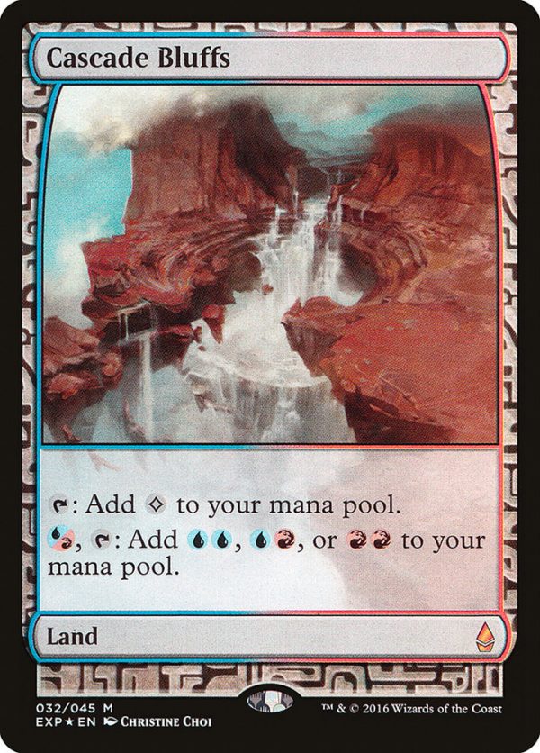 Cascade Bluffs [Zendikar Expeditions] For Sale