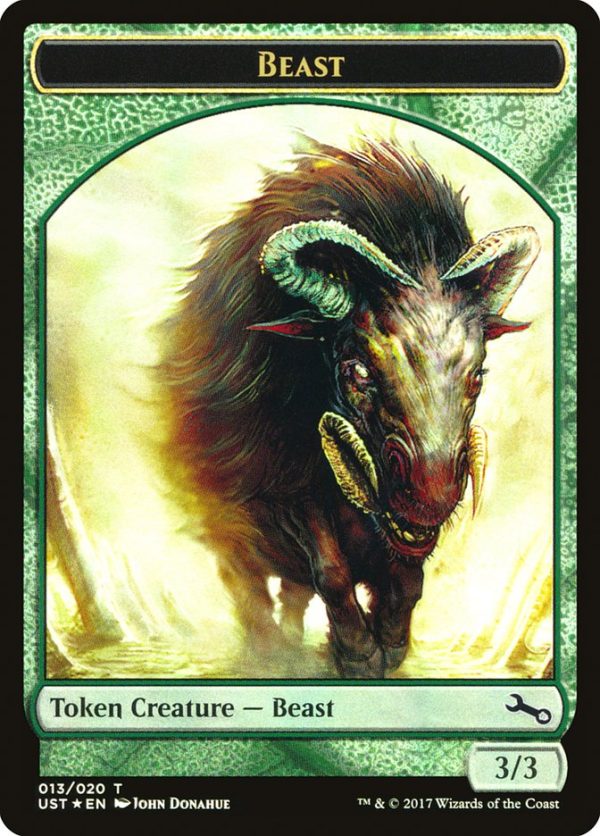 Beast    Beast Double-Sided Token [Unstable Tokens] For Discount