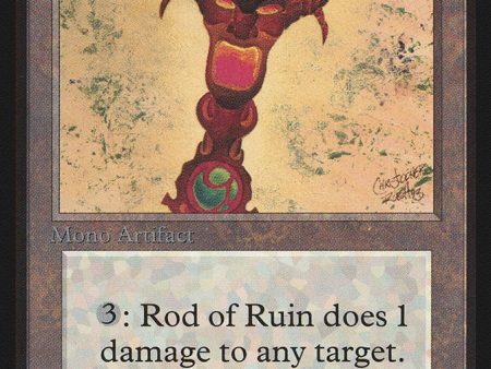 Rod of Ruin [Beta Edition] For Sale