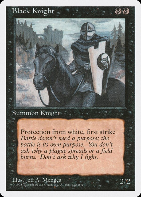 Black Knight [Fourth Edition] on Sale