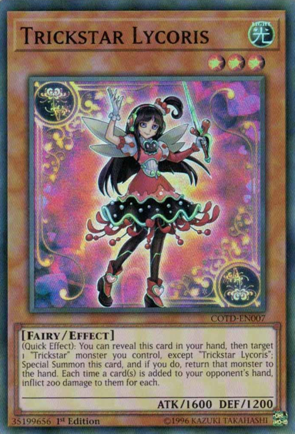 Trickstar Lycoris [COTD-EN007] Super Rare Online now