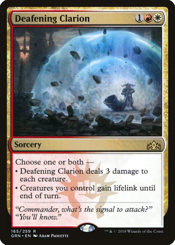 Deafening Clarion [Guilds of Ravnica] Online Sale