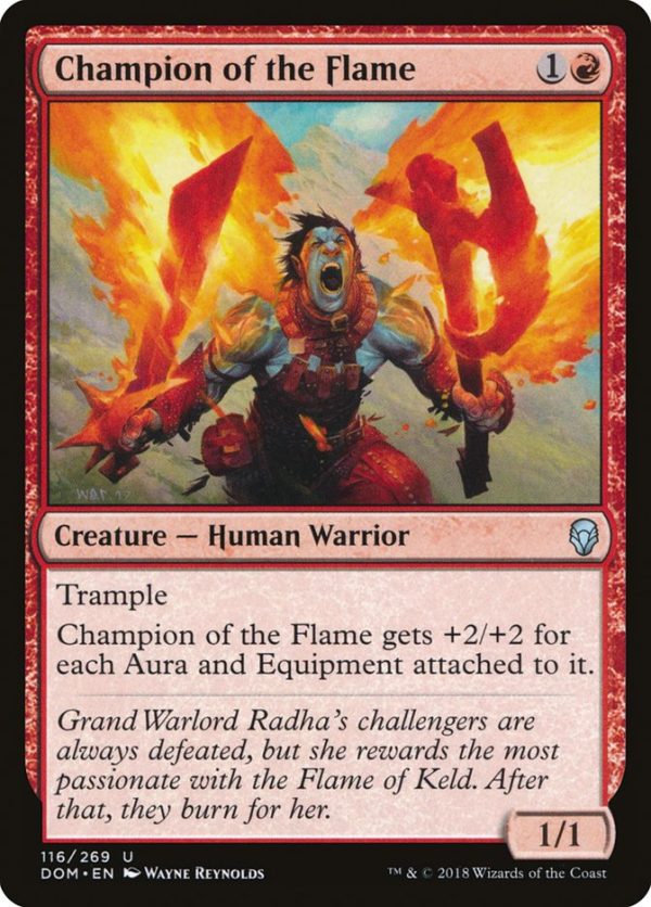 Champion of the Flame [Dominaria] Sale