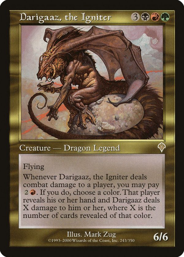 Darigaaz, the Igniter [Invasion] Online now