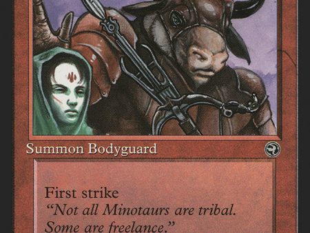 Anaba Bodyguard (Eron Flavor Text) [Homelands] on Sale