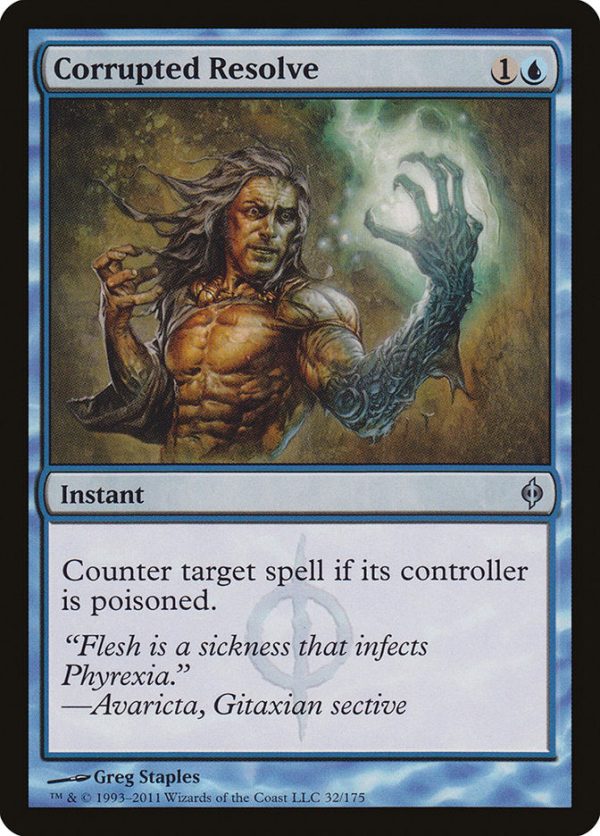 Corrupted Resolve [New Phyrexia] Supply