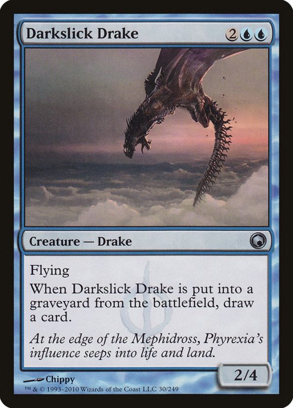 Darkslick Drake [Scars of Mirrodin] Online now