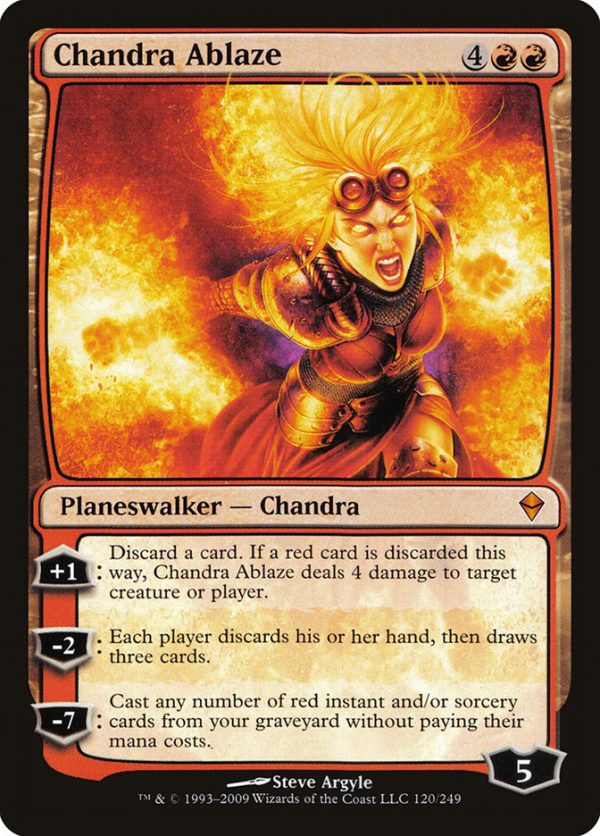 Chandra Ablaze [Zendikar] Online