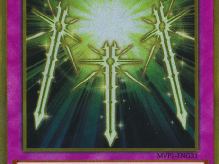 Spiritual Swords of Revealing Light [MVP1-ENG31] Gold Rare on Sale