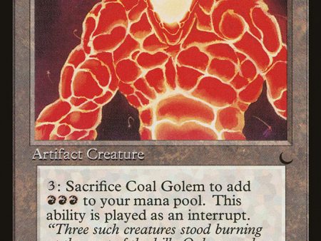 Coal Golem [The Dark] Hot on Sale