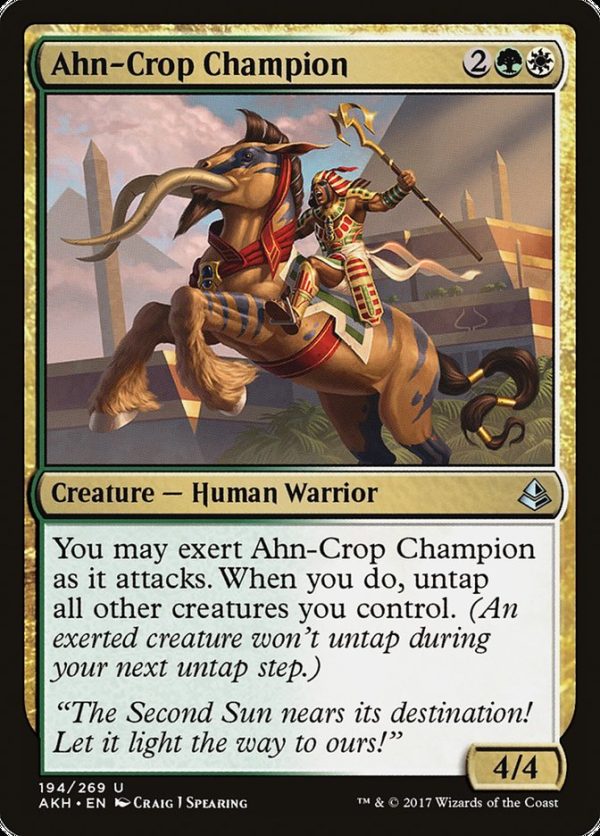 Ahn-Crop Champion [Amonkhet] on Sale