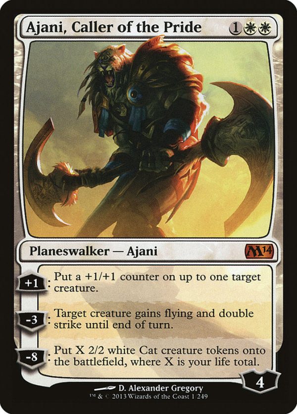 Ajani, Caller of the Pride [Magic 2014] For Cheap