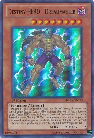 Destiny HERO - Dreadmaster [LCGX-EN125] Super Rare on Sale