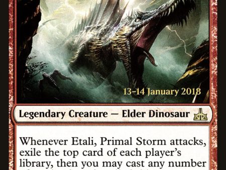 Etali, Primal Storm [Rivals of Ixalan Prerelease Promos] Fashion