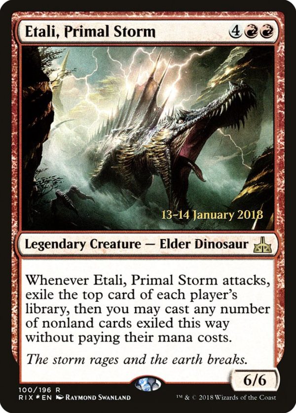 Etali, Primal Storm [Rivals of Ixalan Prerelease Promos] Fashion