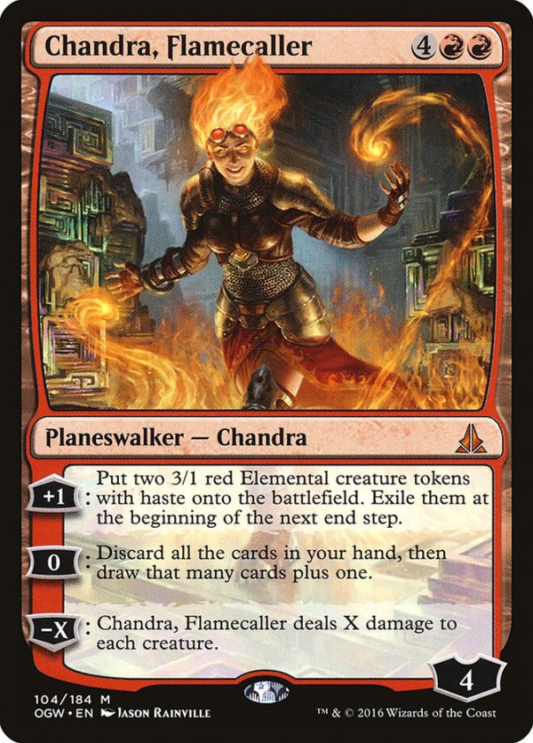 Chandra, Flamecaller [Oath of the Gatewatch] For Discount