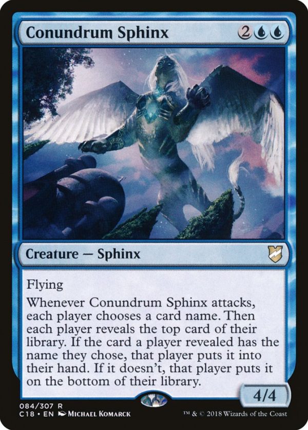 Conundrum Sphinx [Commander 2018] For Cheap