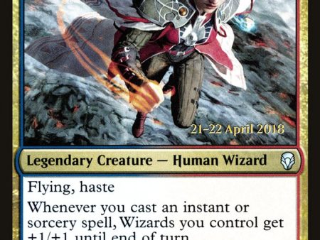 Adeliz, the Cinder Wind [Dominaria Prerelease Promos] Hot on Sale