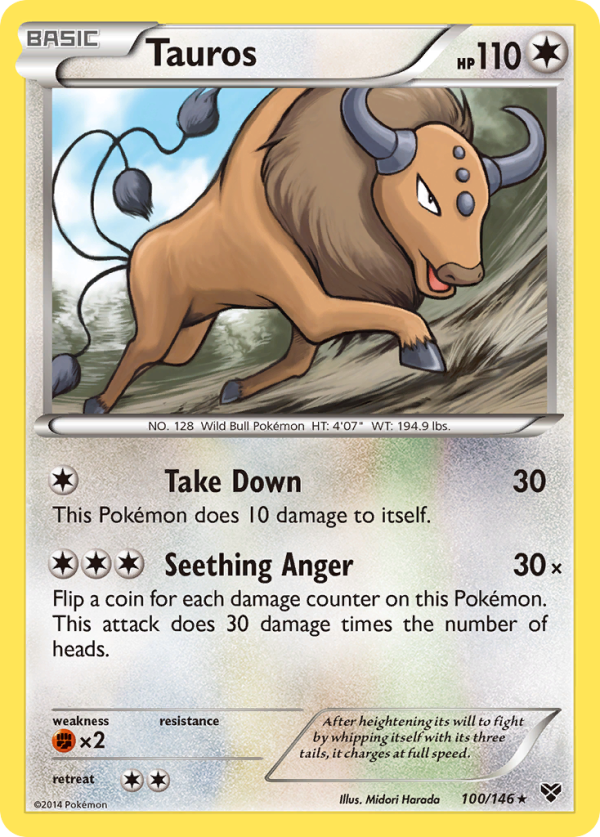 Tauros (100 146) [XY: Base Set] For Cheap