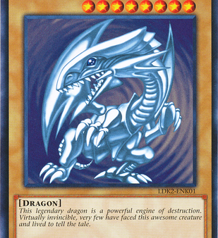 Blue-Eyes White Dragon (Version 2) [LDK2-ENK01] Common Supply